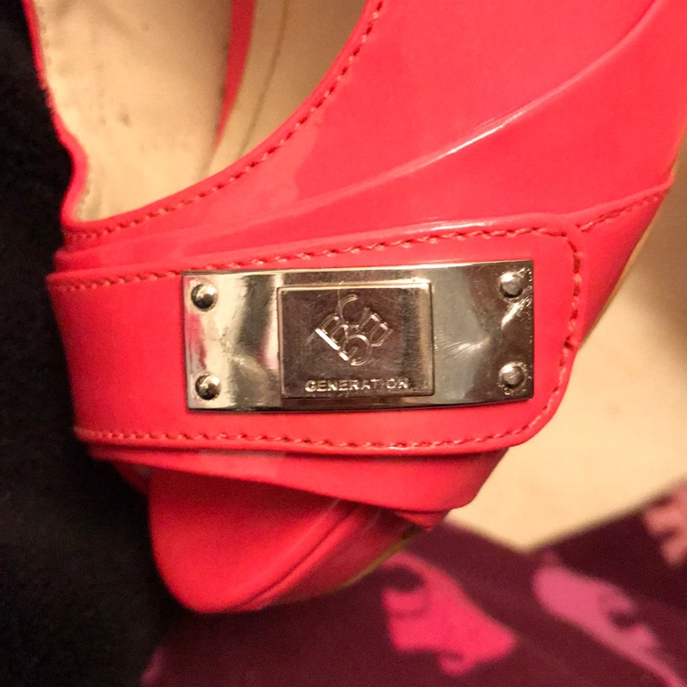 Coral BCBG Heels